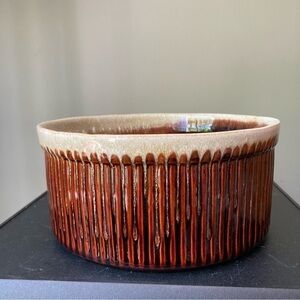 Pfaltzgraff | Vintage Drip Glazed Soufflé Ceramic Casserole Dish 388